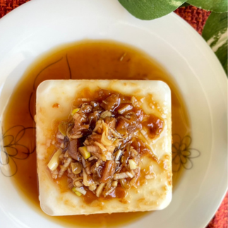 冷奴にかけて食す